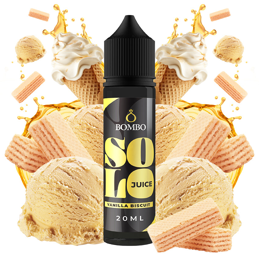 Bombo Solo Juice Vanilla Biscuit 20/60ml