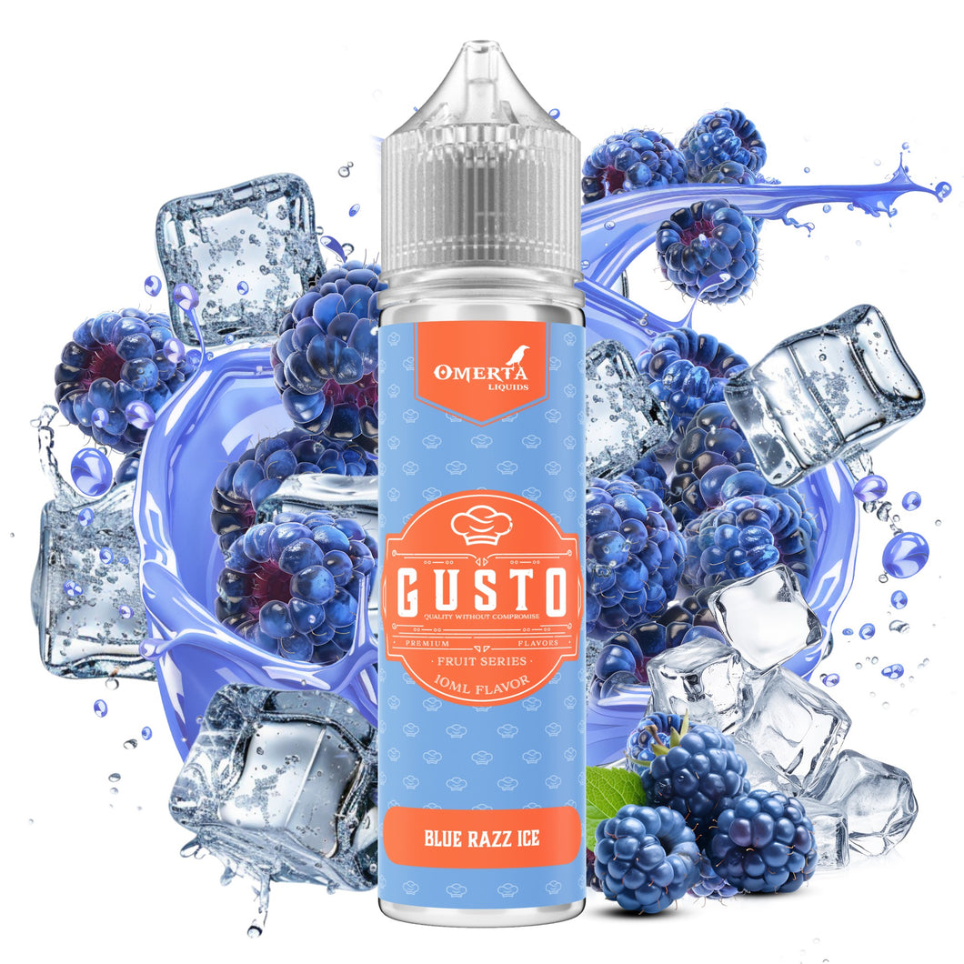 Gusto Blue Razz Ice 10/60ml