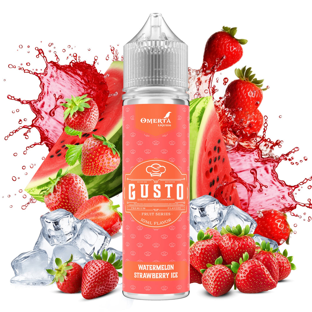 Gusto Watermelon Strawberry Ice 10/60ml