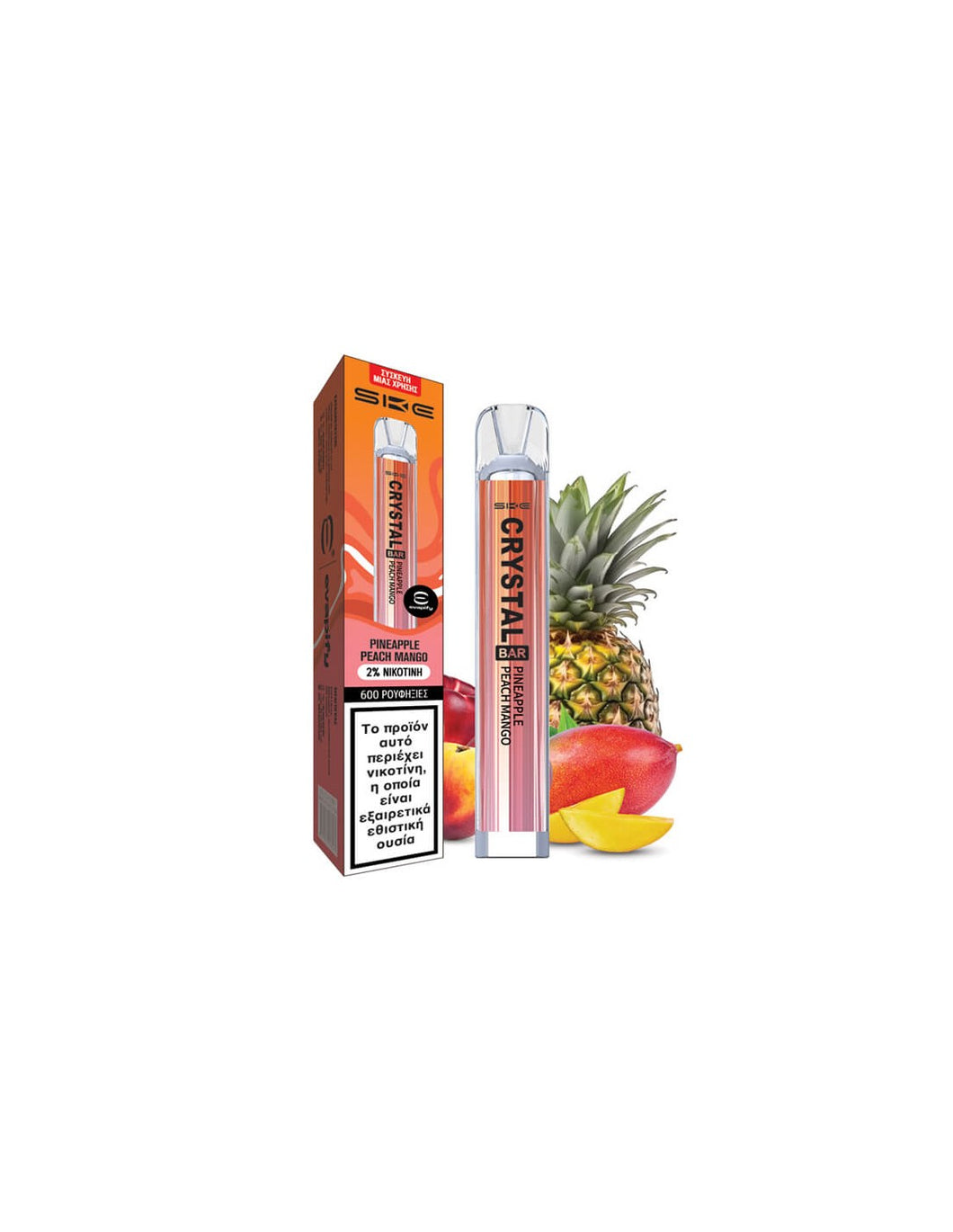 Crystal Bar Pineapple Peach Mango 2ml 20mg