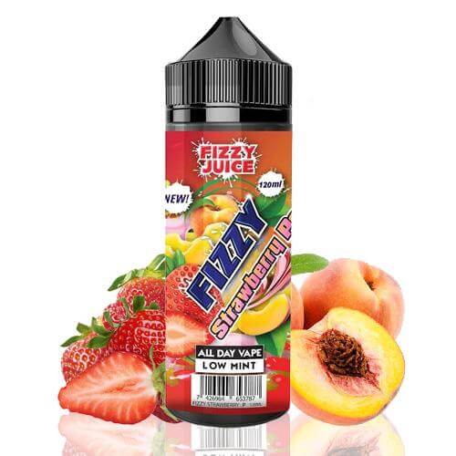 Fizzy Juice Strawberry Peach 100/120ml 0mg