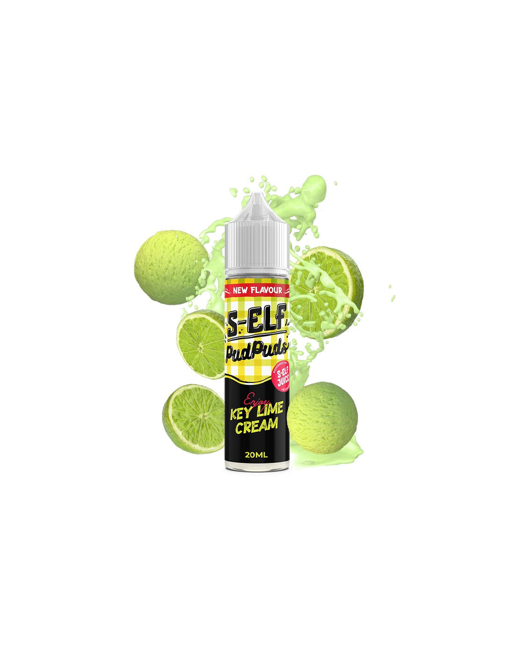 S-Elf Juice Pud Puds Keylime Cream 20/60ml