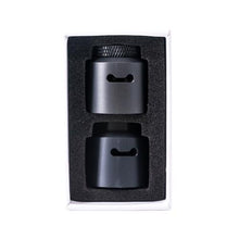 Load image into Gallery viewer, Black An RDA for vaping cloud caps coilturd