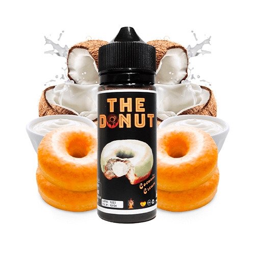 The Donut Coconut Cream 100/120ml 0mg