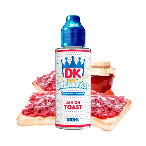 Donut King Breakfast Jam On Toast 100/120ml 0mg
