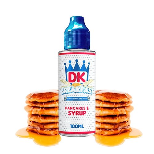Donut King Breakfast Pancakes & Maple Syrup 100/120ml 0mg