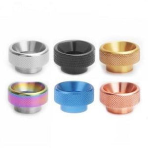 Knurled Metal Drip Tip 810